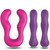 VIBRADOR SERAPH DUPLO CONTROLE REMOTO ROXO nº4