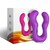 VIBRADOR SERAPH DUPLO CONTROLE REMOTO ROXO nº5