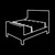 CONJUNTO DE LAÇOS DE CAMA DE LUXO COM FORRO DE NOPRENE nº2