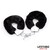 Set de 3 Piezas Antifaz, Esposas y Plumas Negro nº3