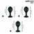 SET DI 3 TAPPI ANALI CON GIOIELLO nº3