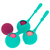 SET DI ALLENAMENTO PELVICO DEVA AQUA GREEN nº4