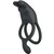 SETH DOBLE ANILLO VIBRADOR RABBIT 7 VIBRACIONES NEGRO nº2