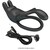SETH DOBLE ANILLO VIBRADOR RABBIT 7 VIBRACIONES NEGRO nº7
