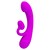SINCERE SILICONE VIBRATOR AND STIMULATOR PURPLE nº1