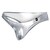 Slip Bikini de Corte Bajo Provocative Plateador Skai nº3
