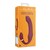 STRAP-ON SEM ARNÊS COM VIBRAÇÃO MERLOT GRAPE LOVELINE nº1
