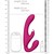 STRAP-ON SEM ARNÊS SUKI VIBRATING RABBIT ROSA VIVE nº3