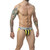Tanga de rayas amarillas y negras perfecto para seducir #5