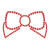 TAPA MAMILOS MIMI BOW BIJOUX INDISCRETS VERMELHOS nº4