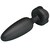 TARION ANAL PLUG COM LUZ LED PRETO 12,5 CM nº2