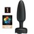 TARION ANAL PLUG COM LUZ LED PRETO 12,5 CM nº3