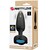 TARION ANAL PLUG COM LUZ LED PRETO 12,5 CM nº8