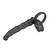 ANEL VIBRATÓRIO PARA PÊNIS TATUM COM PLUG 10 VIBRAÇÕES PRETO