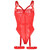 TEDDY CON LIGUERO DETALLE TIRAS PECHO ROJO S/M nº3