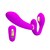 THUNDERBIRD VIBRATORE DOPPIO STRAP-ON TELECOMANDO VIOLA