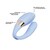 Tiani twist vibrador para parejas celeste #24