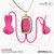Tickly Pinzas para Pezones con Vibración, Control y Collar c