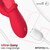 Tingly Vibrador con Finger y Movimiento Waving con APP nº9
