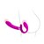 VALERIE VIBRATORE DOPPIO STRAP-ON 12 VIBRAZIONI VIOLA nº3