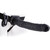 Pene realístico vibrador con arnés 29 cm negro