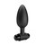 VIBRA BUTT PLUG 2 PLUG ANAL 10 VIBRACIONES NEGRO nº1