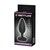 VIBRA BUTT PLUG 2 PLUG ANAL 10 VIBRACIONES NEGRO nº8
