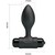 VIBRA BUTT PLUG ANAL 10 VIBRACIONES NEGRO nº16
