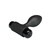 VIBRA BUTT PLUG ANAL 10 VIBRACIONES NEGRO nº2