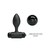 VIBRA BUTT PLUG ANAL 10 VIBRACIONES NEGRO nº7