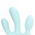 VIBRADOR 3-1 DE SILICONE LIQUIDO BREEZY BLUE LOVELINE nº5