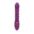 VIBRADOR 3 UP-AND-DOWN MOVING RINGS ORCHIDEE PURPLE LOVELINE