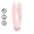 VIBRADOR AMOUR DUAL MOTOR VIBE ROSA LOVELINE