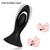 VIBRADOR & PLUG ANAL SILICONA NEGRO nº1