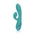 VIBRATEUR LAPIN GONFLABLE PEACOCK BLUE LOVELINE nº5