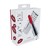 VIBRATORE CON 4 ACCESSORI ANGEL LIPSTICK CLEAR LOVELINE nº1