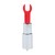 VIBRATORE CON 4 ACCESSORI ANGEL LIPSTICK CLEAR LOVELINE nº3