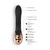 VIBRADOR COM AQUECIMENTO RECARREGÁVEL OPULENT ELEGANCE PRETO