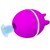 VIBRATORE IN SILICONE TONDO VIOLA GEMINI BALL nº7