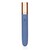 VIBRADOR DE VIAGEM COM COMPARTIMENTO PARA LUBRIFICANTE BLUE