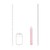 VIBRATORE GLASS ROSA LOVELINE nº4