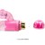 VIBRADOR MULTIVELOCIDAD CON ESTIMULADOR ROSA nº6