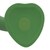VIBRADOR NON-PHALLIC VIBRATING DILDO PEQUENO FOREST GREEN LO