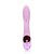 VIBRATORE RABBIT ULTRA SOFT SILICONE EXOTIC FUCSHSIA LOVELIN