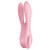 VIBRADOR THREESOME 1 ROSA SATISFYER nº5
