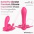 Wingy Estimulador Mariposa con APP Peach Red nº2