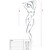 WOMAN BS025 ABITO BODYSTOCKING STILE NERO TAGLIA UNICA nº1