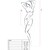 WOMAN BS027 BODYSTOCKING DRESS STYLE NOIR TAILLE UNIQUE nº2