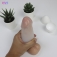 Huevo estirado en dildo