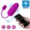 Huevo vibrador com controlo por app, discreto e silencioso